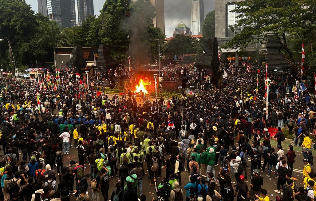 A Failed Political Escalation in Indonesia, When Elites Try to Take Advantage of Peaceful Demonstrations